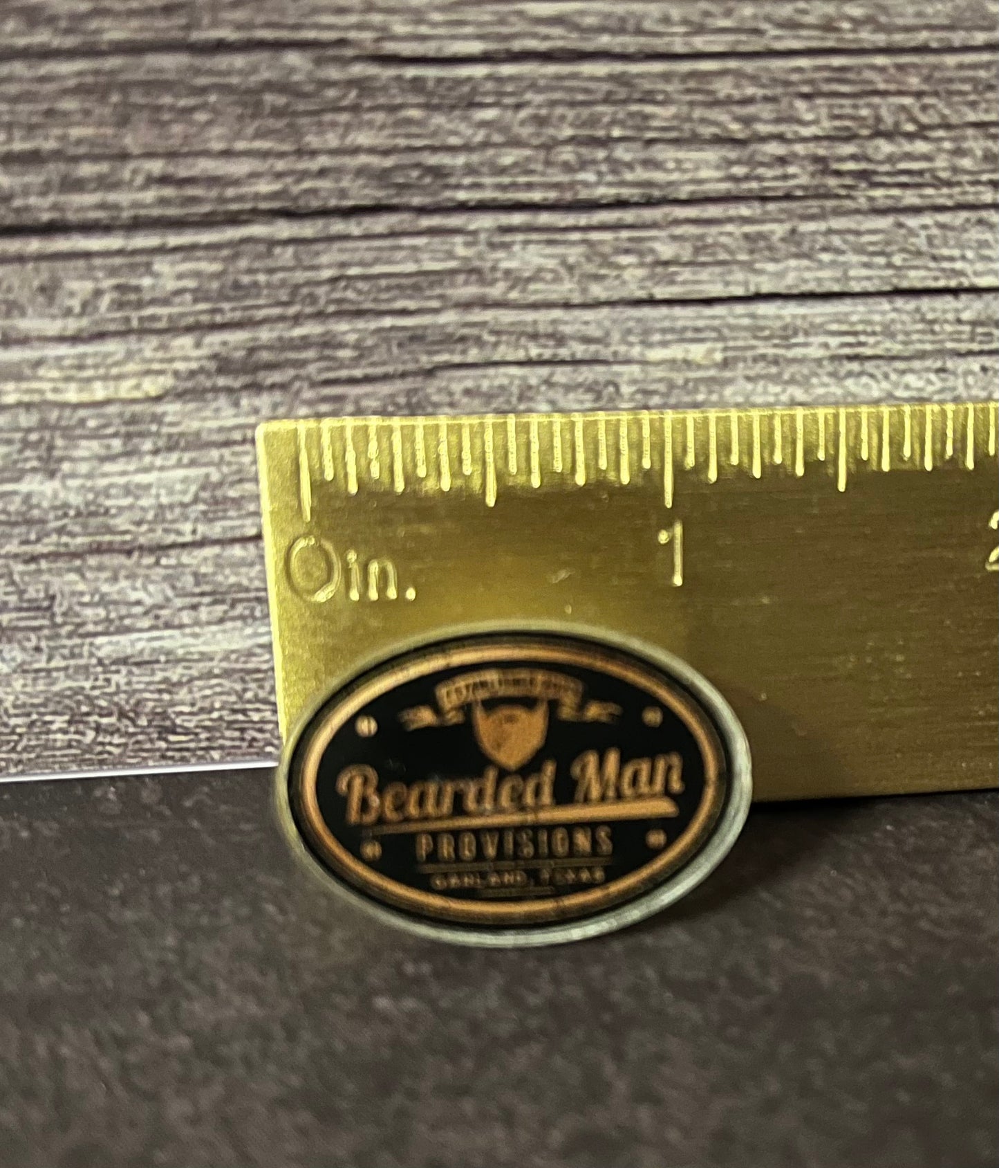 Bearded Man Lapel Pin