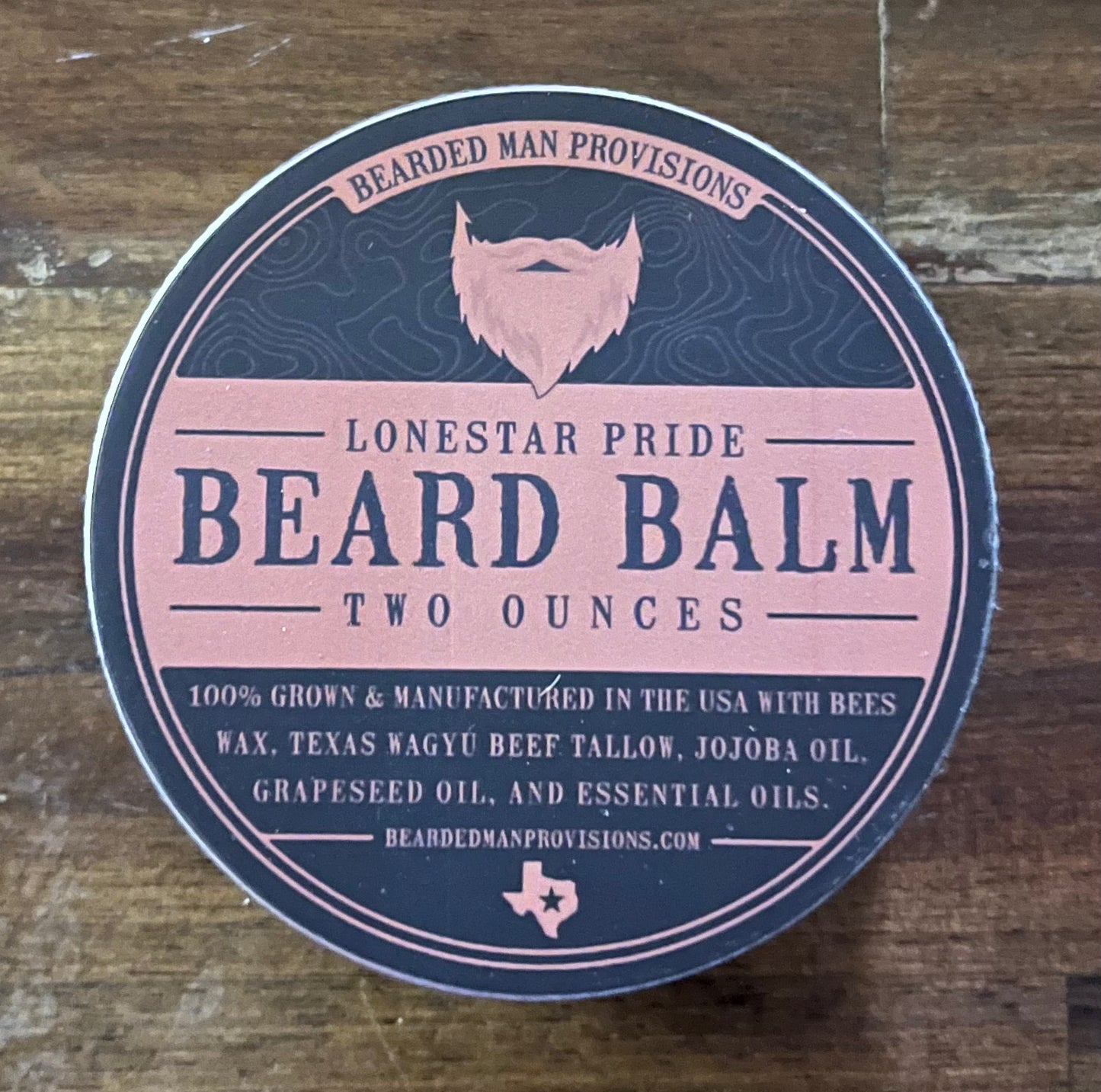 Lonestar Pride Beard Balm-2oz