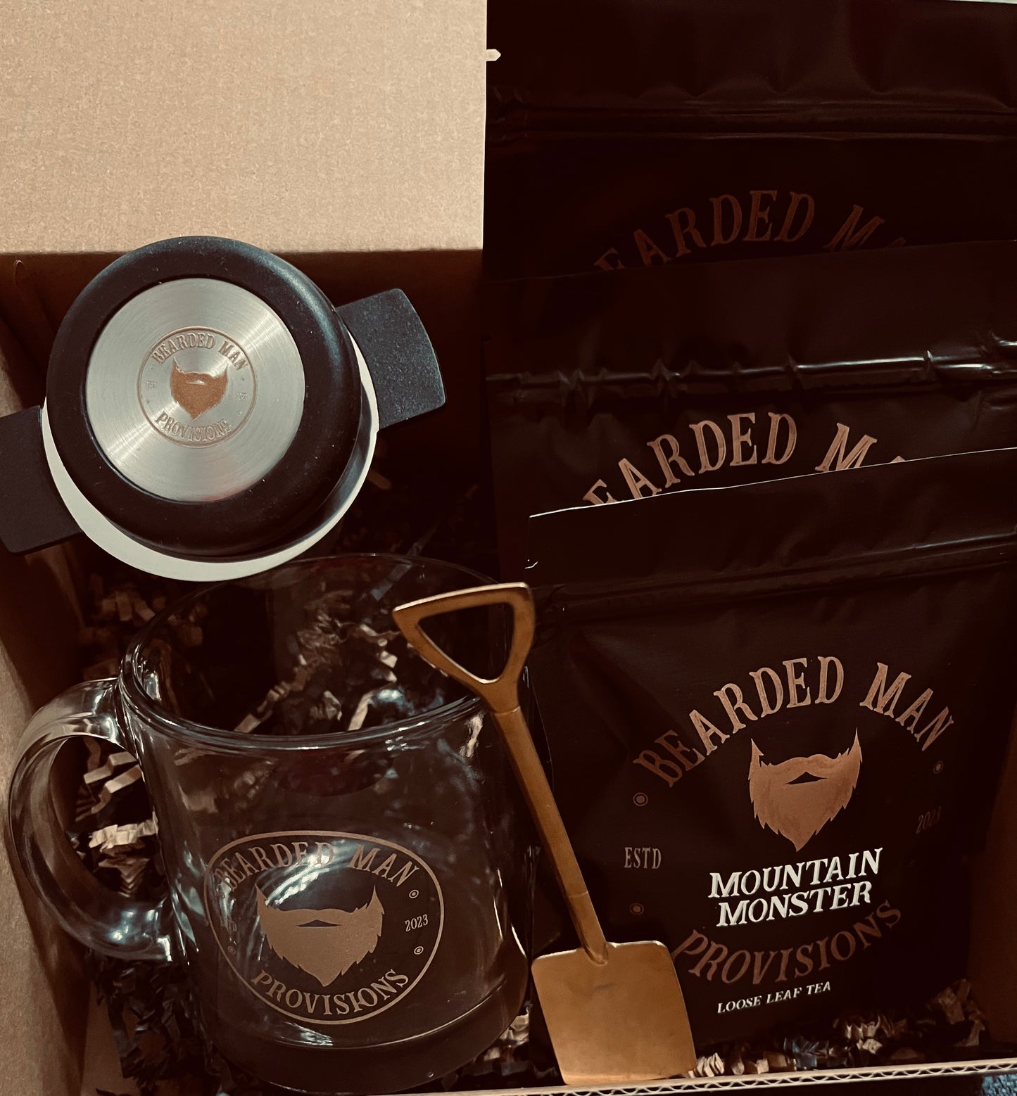 Bearded Man Tea Starter Crate